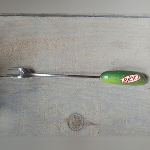 Vintage Bick's Pickles Advertising Pickle Fork Rare Find!